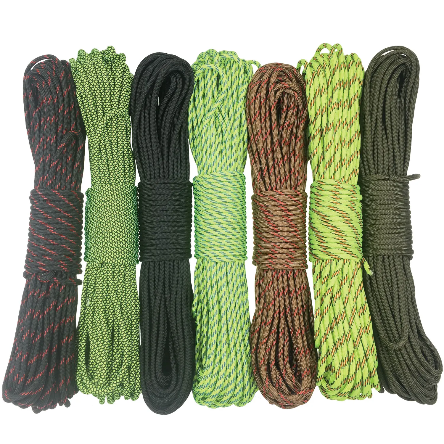 

Yougle 5mm 100FT 31m Mil Spec IV 750LB 7 Strands Parachute Cord Paracord Lanyard Rope Hiking Camping Survival Equipment