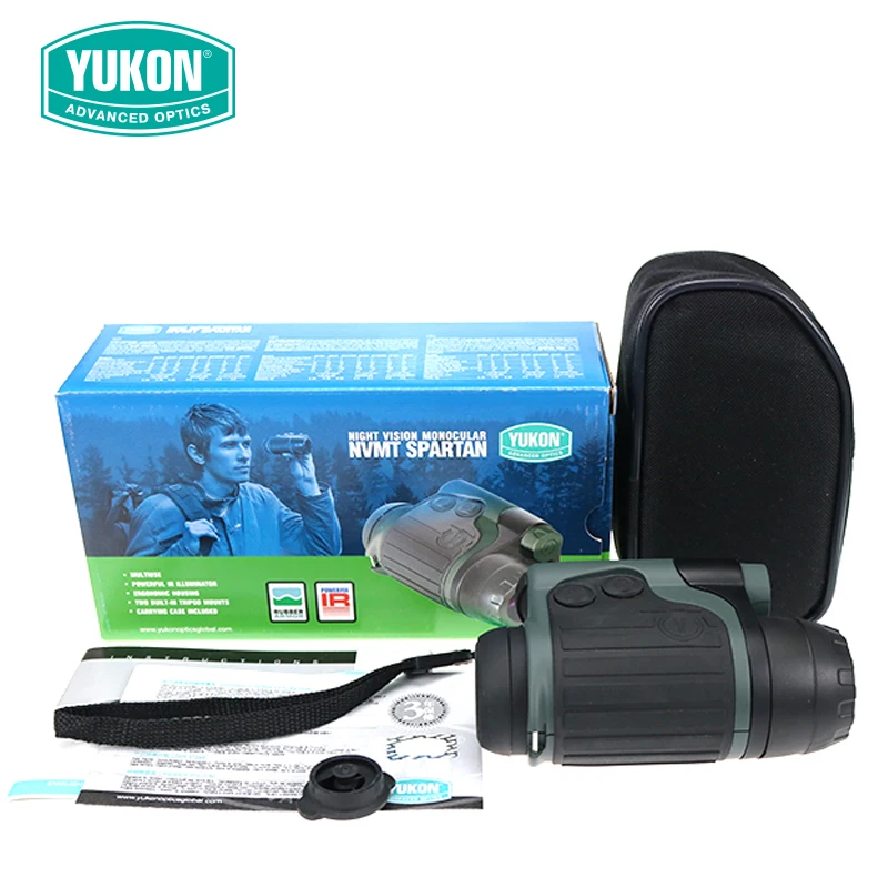 Yukon 1x24 Spartan ночного видения область инфракрасный монокуляр голова установленная