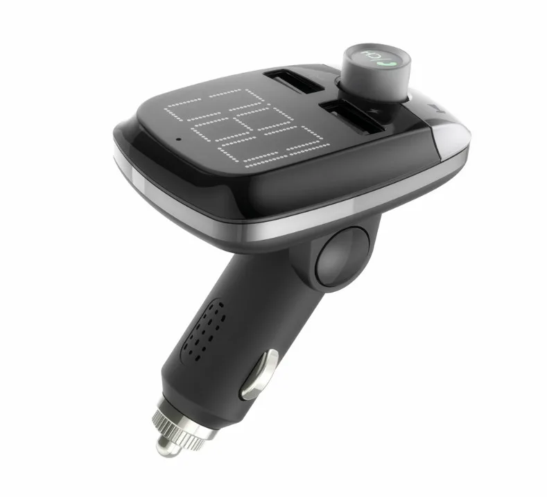 

Автомобильный беспроводной MP3-плеер с Bluetooth, FM-передатчиком, автомобильное зарядное устройство для MP3 T50