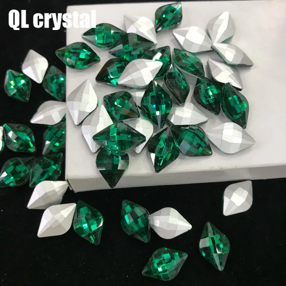 QL кристалл все размеры Американский футбол Pointback горный хрусталь Высокое