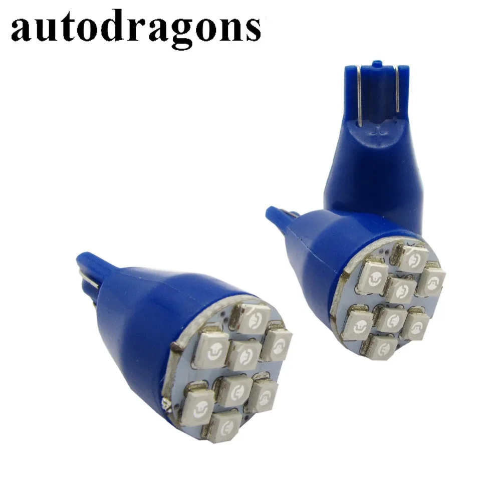 10 шт. светодиодные лампы для пинбола autodragon 3528SMD 12В 13В T15 921 #906|led wedge lights|led 1010 led |