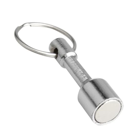 Супер-сильная неодимовая карманная цепь 2 шт. сплит кольцо брелок магнитный