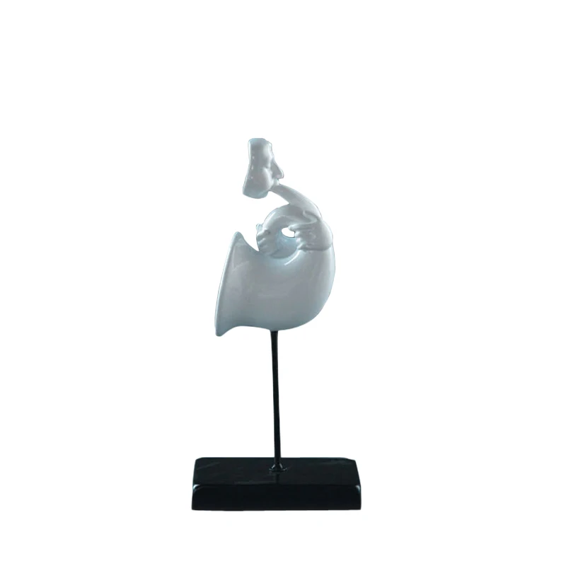 

5Pcs/set Abstract Musician Figurines Band Head Portrait Figure Art Sculpture Resin Art&Craft Living Room Decorations R1380