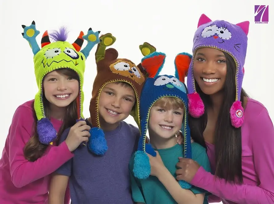 Cozfay Бесплатная Прямая поставка Flipeez Peek-a-Boo Puppy Action Hat вечерние танцевальная шляпа