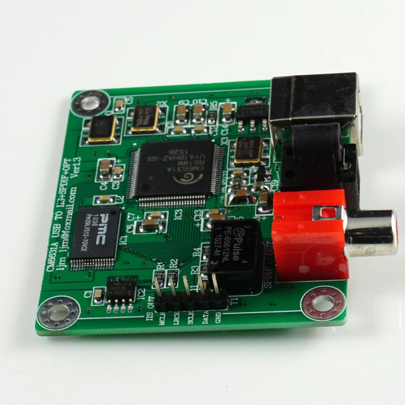 Diy игрушечные аксессуары/части технические модели/CM6631A USB в SPDIF PMMA box/поддерживает