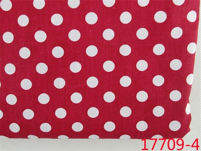 2"* 58" 50*145 см смешанный стиль точка напечатаны хлопок ткань, DIY материалы ручной работы для изготовления одежды швейная кукла, 1Yc2020