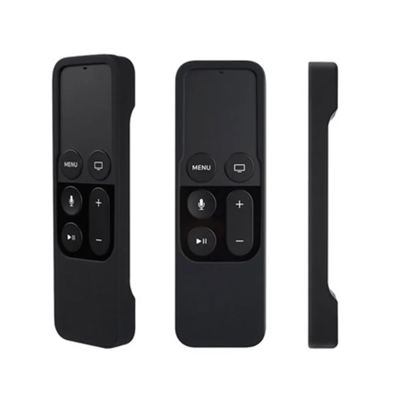Мягкий цветной силиконовый защитный Пылезащитный Чехол для Apple tv 4 с пультом дистанционного управления, водонепроницаемый чехол, чехол