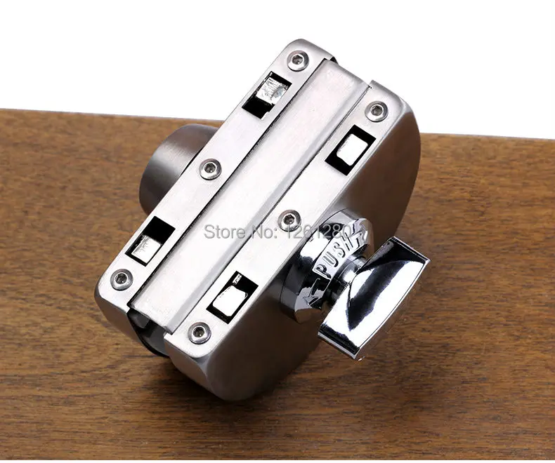 Бесплатная доставка замок для стеклянной двери безопасности украшение дома