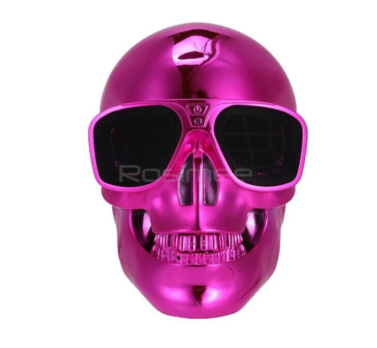 AeroSkull Bluetooth динамик Беспроводные Солнцезащитные очки Череп Форма динамик мобильный сабвуфер многоцелевой портативный динамик крутой