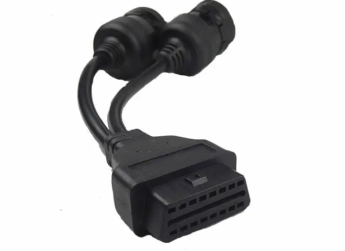 OBD2 Интерфейс грузовика y-кабель 16Pin женский 6pin SAE J1939 и J1708 9pin | Автомобили мотоциклы
