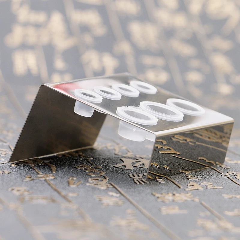 Оптовая продажа 50 шт./лот держатель для тату из нержавеющей стали с чернилами