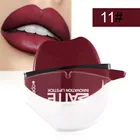 2021 Сексуальные темно-красный новый бренд Матовая жидкая помада Губы увлажняющее средство для макияжа губ Водонепроницаемый Матовый моделирование вельветовый блеск для губ