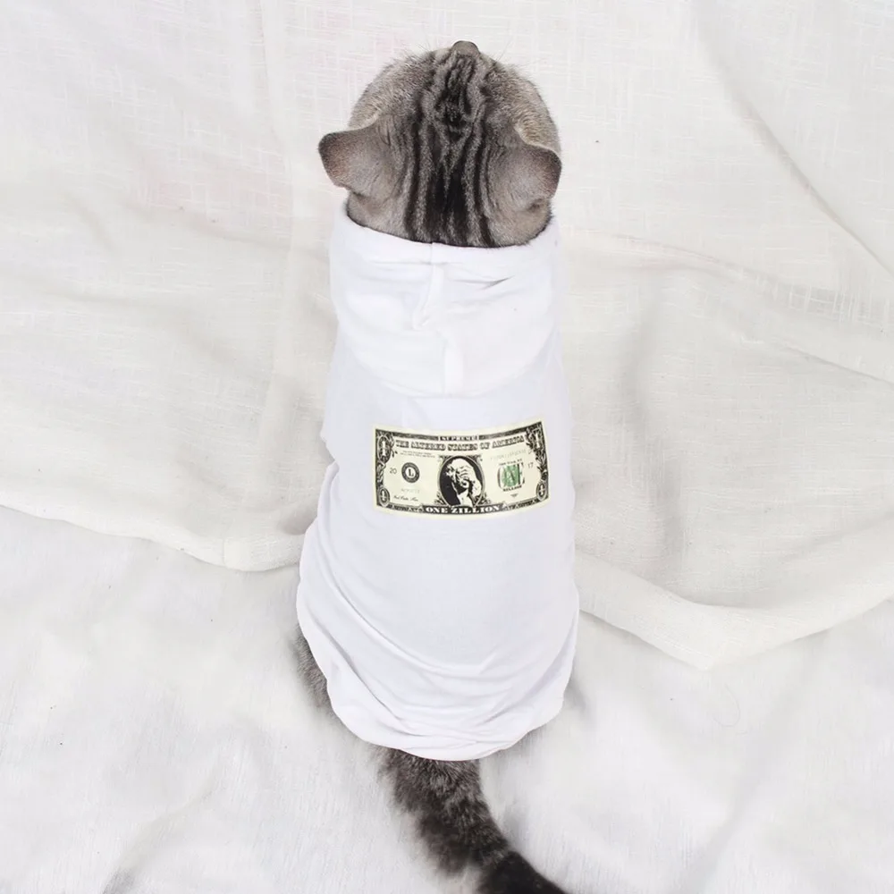 Traumdeutung Small Cats Clothes Pets Hoodie Outfit Clothing Kitten Costume For Dogs Puppy Yorkshire Coats ropa gato |