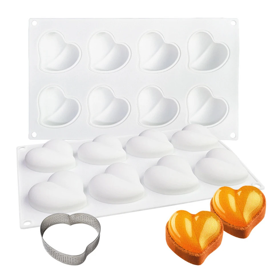 Круглая Тарт пирожное 3D силиконовая форма для выпечки муссов и десертов формы