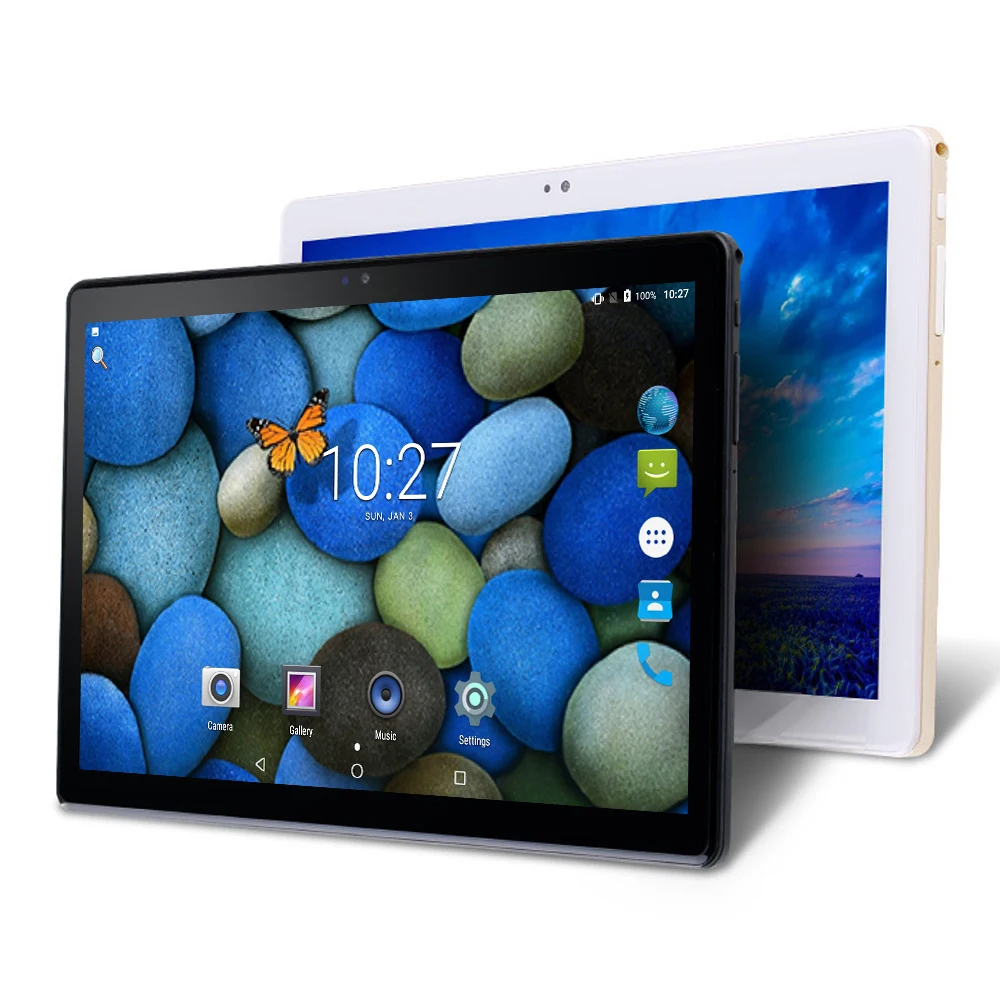 2.5D ips экран 10 дюймов Android планшетный ПК Phablet MTK четырехъядерный 3g B ram 32 Гб rom wifi gps Две sim-карты 3g телефонный звонок