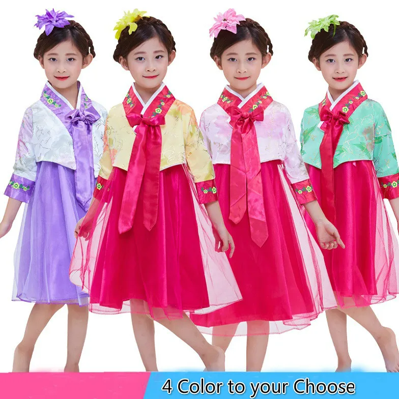 Танцевальное платье Hanbok в Корейском стиле традиционный дворцовый костюм для
