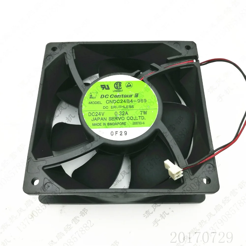 Серводвигатель, вентилятор охлаждения сервера, постоянный ток 24 В, 120 А, 120x38 мм, 2 провода