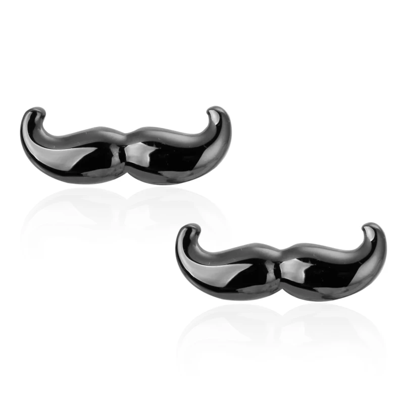 Пара высококачественных медных лазерных металлических запонков с интересной