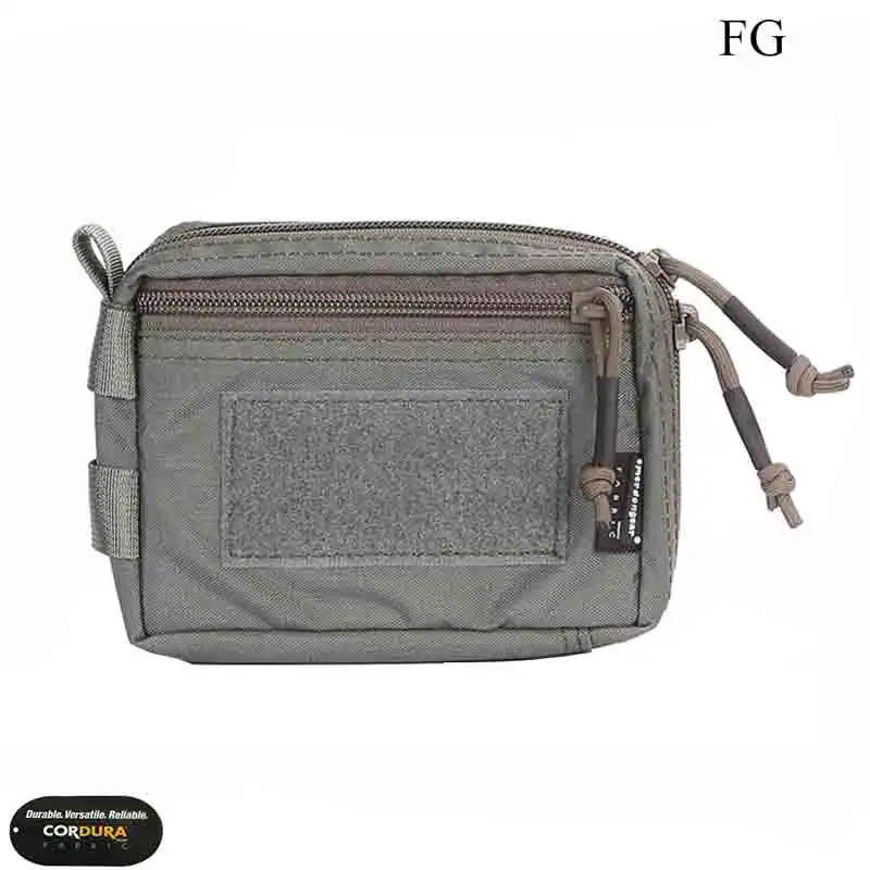 FG EMERSONGEAR Подключаемая поясная сумка для мусора, сумка для тактических военных охотничьих инструментов для страйкбола, сумка Мультикам, черный рюкзак EM8337 - Цвет: FG