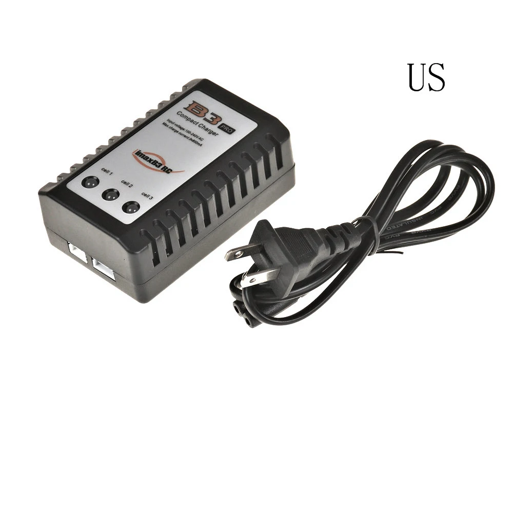 Зарядное устройство Lipo для аккумуляторов 7 4 11 1 В 2S 3S B3 зарядное 100 ~ 240 переменного