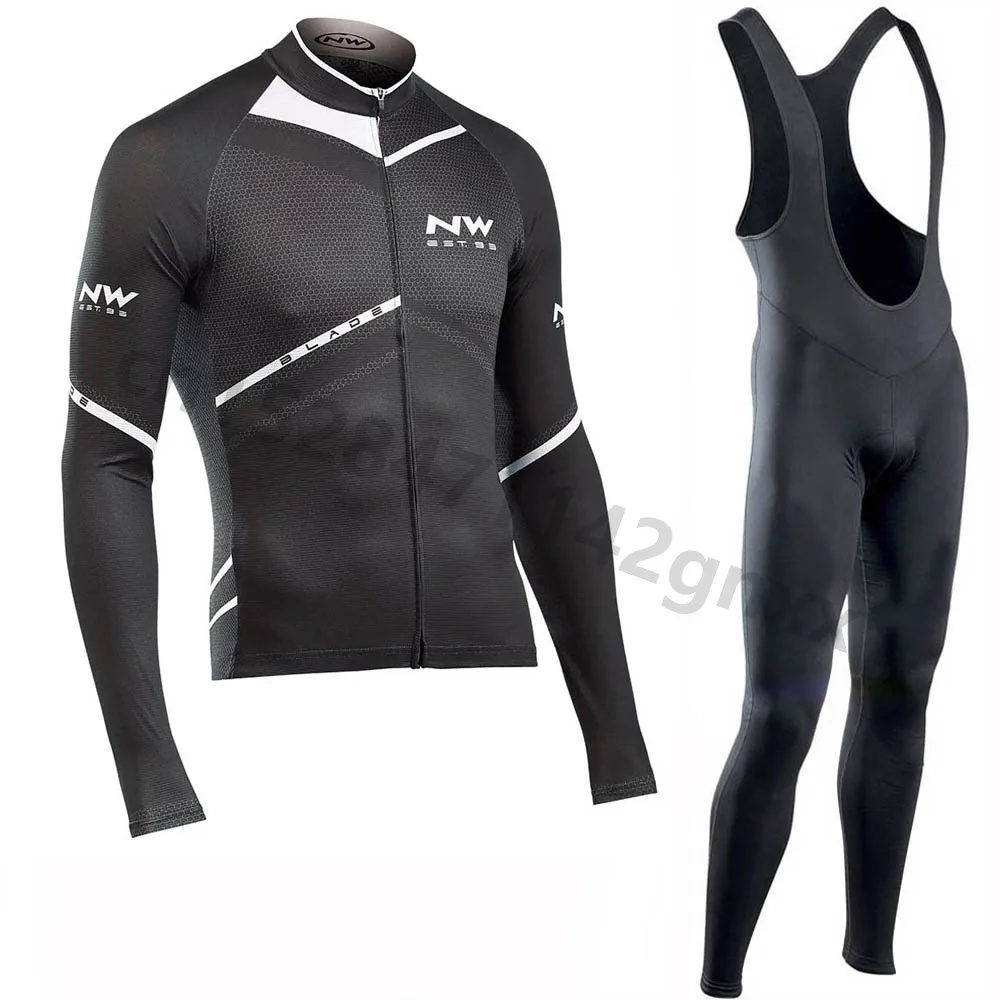 NW Новинка Весна длинный рукав Велоспорт Джерси Мужская Майо Ropa Ciclismo MTB велосипедная одежда велосипедная форма триатлон, Велоспорт Набор