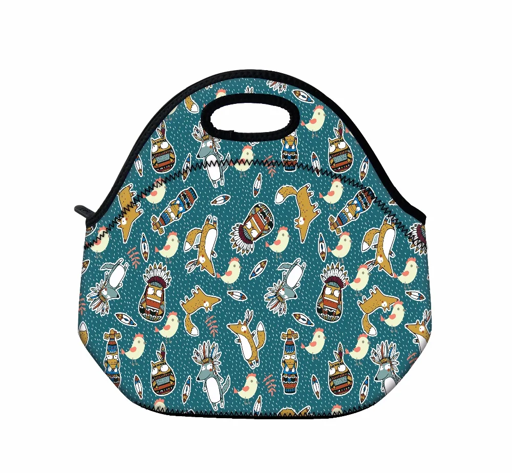 Неопреновые сумки для обеда женщин портативные Изолированные Термосумки