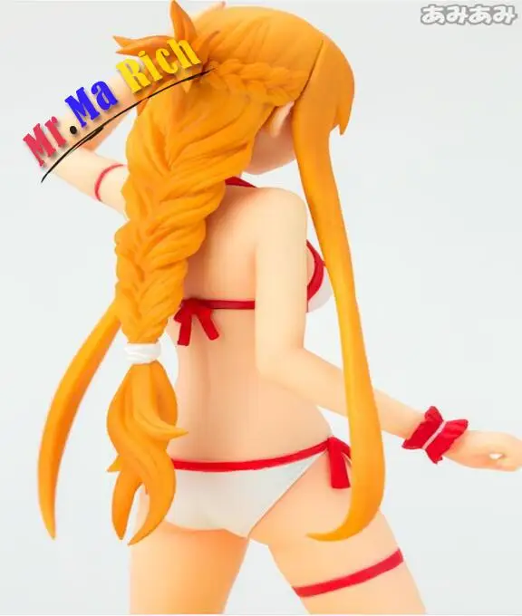 16cm Sword Art Online Ii Asuna Sexy Girl Action Figure Pvc New Collection Figures Toys For Christmas Gift | Игрушки и хобби