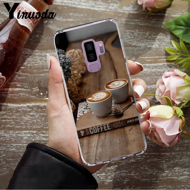 A7 Yinuoda чашка кофе Роскошный Уникальный Дизайн чехол для телефона для samsung S5 S6 S6 edge S6edge Plus S7 S8 S9 Plus чехол - Цвет: A7