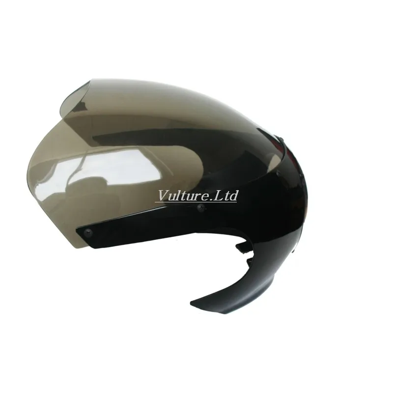 Cherk 5 3/" Кафе Racer фара обтекатель ветрового стекла для Harley Sportster 883 1200 XL Dyna 39 мм вилки новые аксессуары для мотоциклов