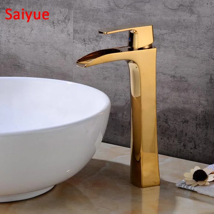 Китай Wenzhou кран производитель роскошный промышленный дизайн позолоченный