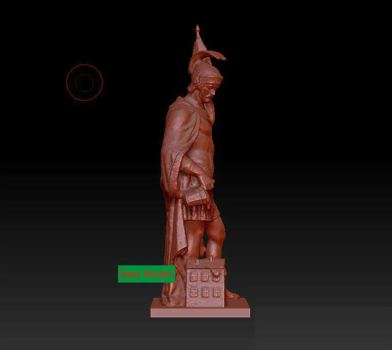 3d модель в формате stl 3D скульптура с твердым вращением для станка ЧПУ|3d model stl|model