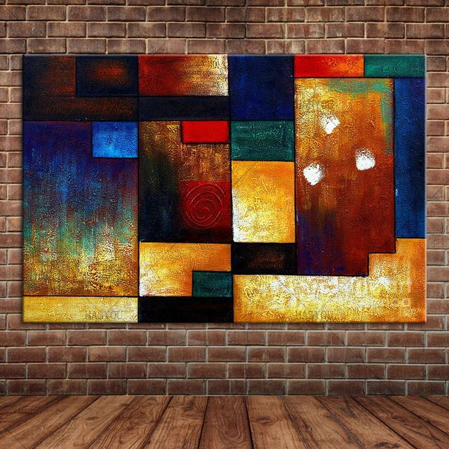 1 шт. абстрактная картина маслом на холсте без рамки|oil painting|paintings on canvasoil painting canvas |