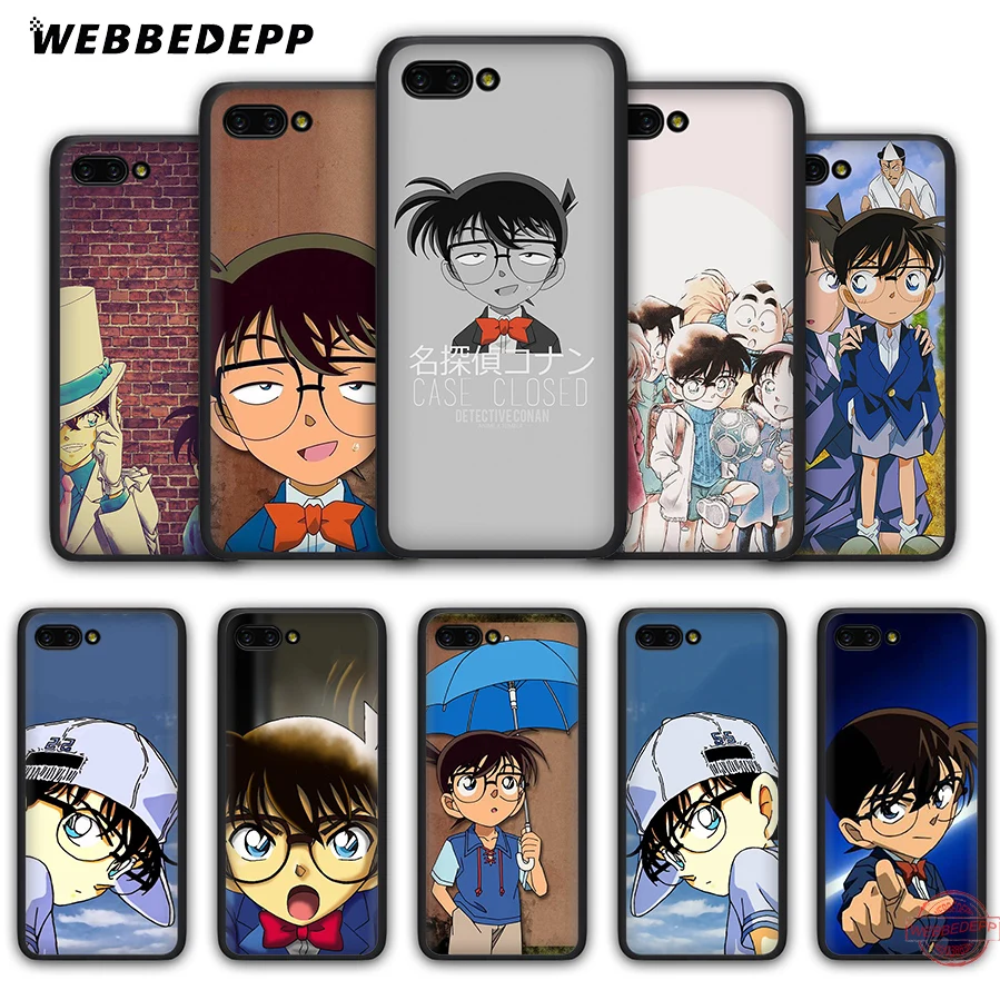 WEBBEDEPP Edogawa Conan Man мягкий чехол для Honor 20 10 9 9X 8 Lite 8C 8X 7X 7C 7A 3 ГБ 6A Pro View | Мобильные