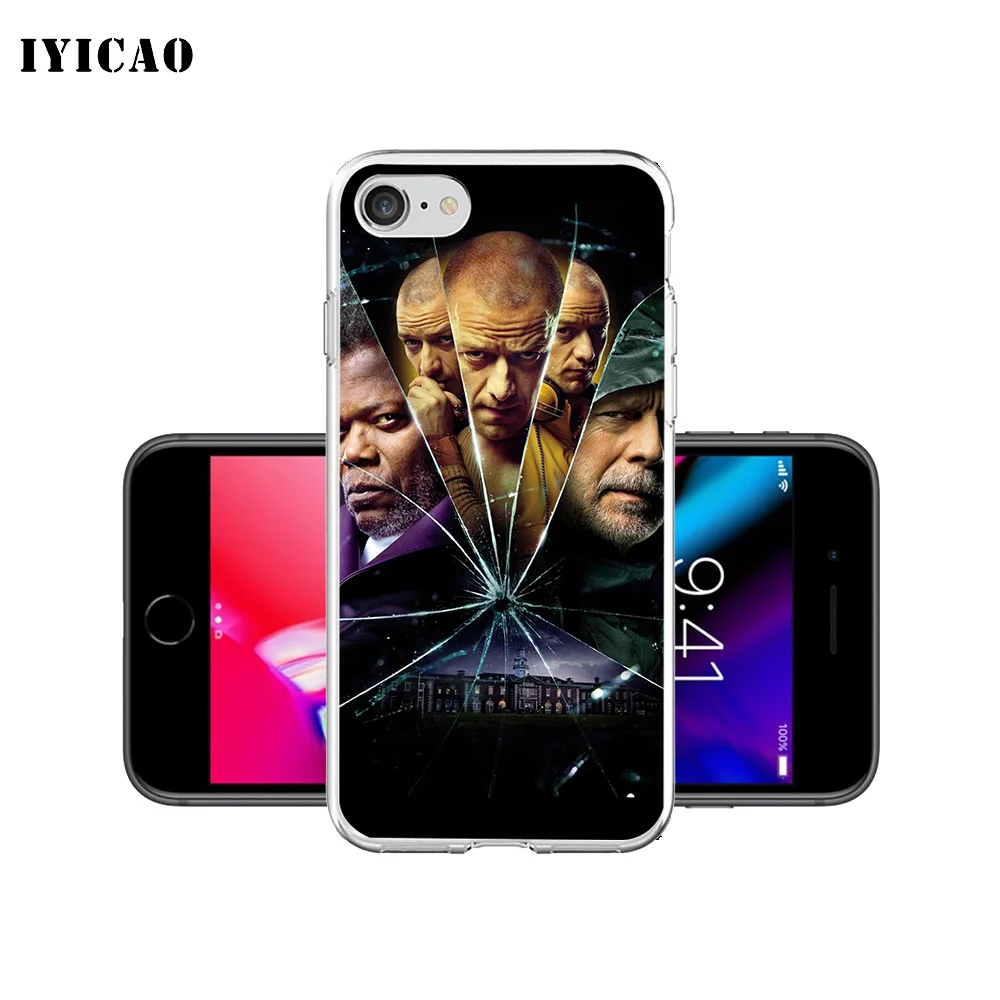 IYICAO стеклянный Мягкий силиконовый чехол для iPhone X XR XS MAX 6 6s 7 8 Plus 5 5S SE TPU | Мобильные