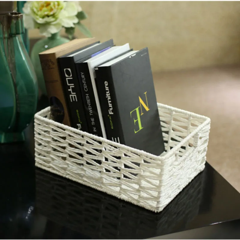 Кукурузные отруби Организация дома zakka декоративные корзины для хранения panier де