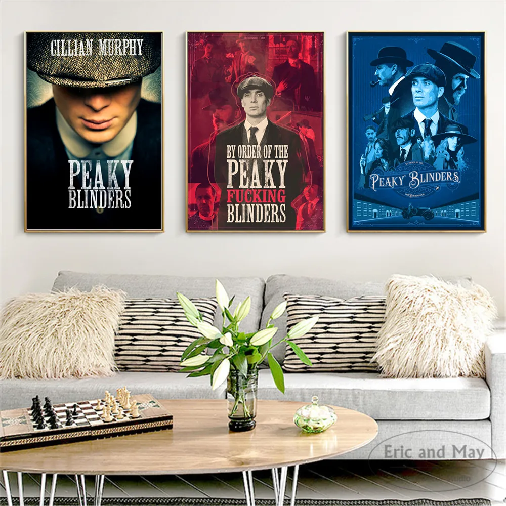 Peaky Blinders ТВ-шоу серии настенные картины плакаты Художественная печать на холсте без рамы картины украшения Современный домашний декор Куадрос