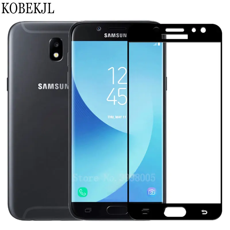 Защитная пленка для Samsung Galaxy J3 2017 закаленное стекло J330F J330 зеркальное защитная с