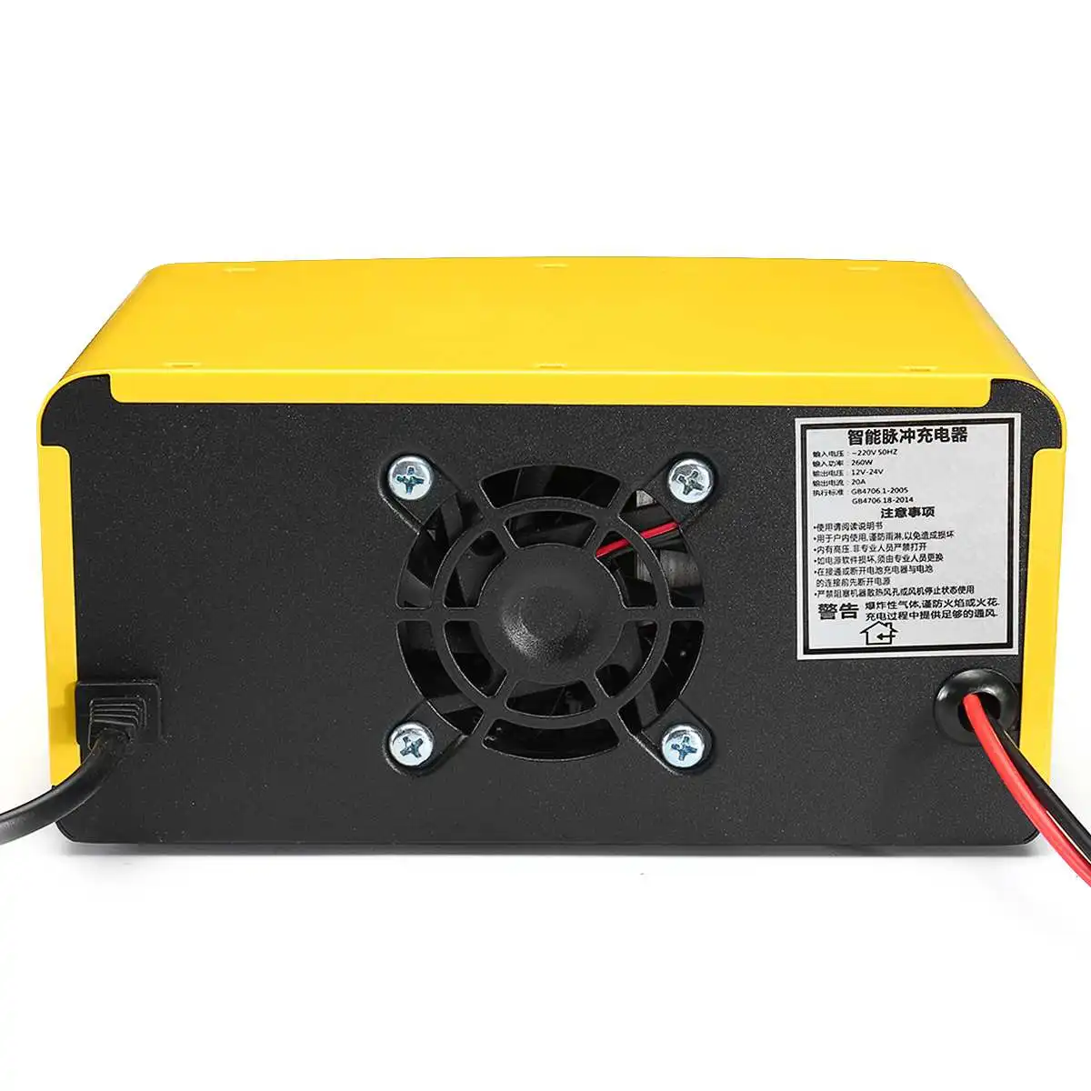 260W 12 V/24 V автоматическая интеллигентая(ый) импульсов ремонт Тип 400AH электрический автомобиль Батарея Зарядное устройство AJ-618D