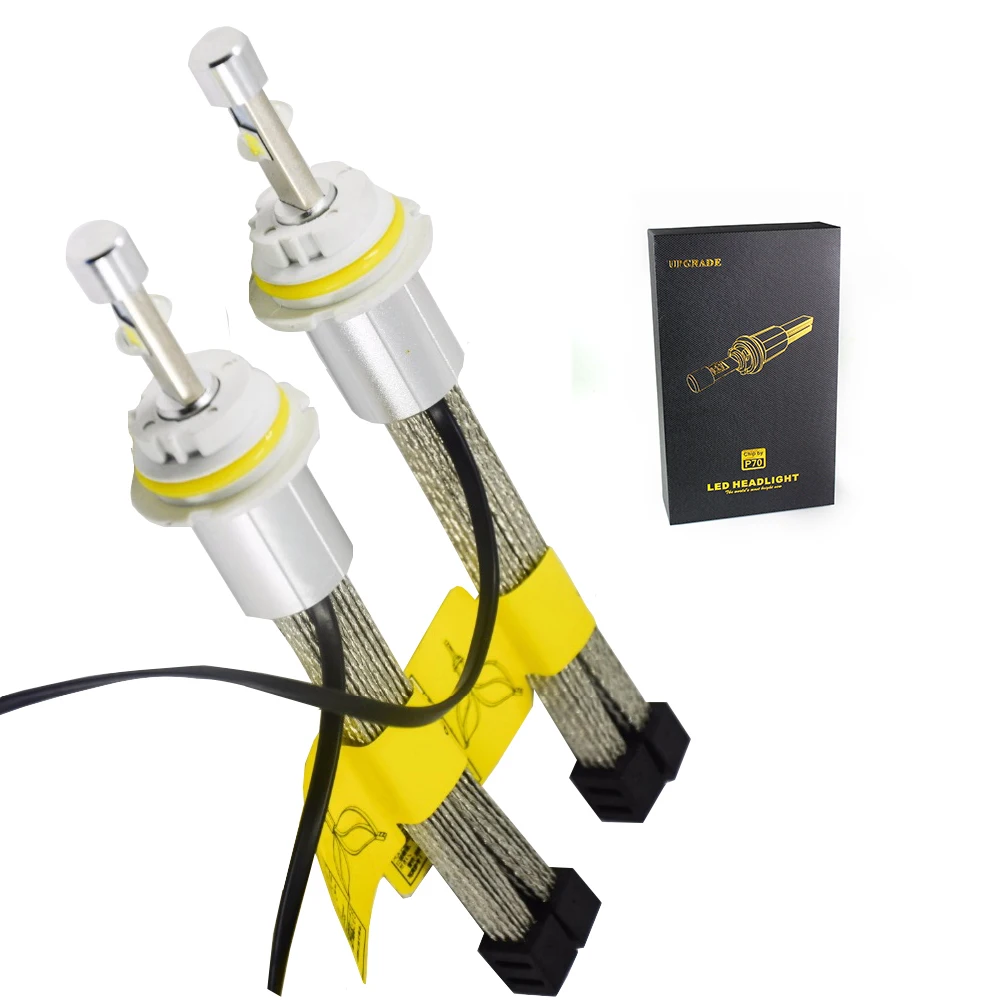 TINSIN LIGHTING P70 H4 H7 H11 9005 9006 9012 13200lm 110 Вт супер яркие чипы XHP70 комплект автомобильных