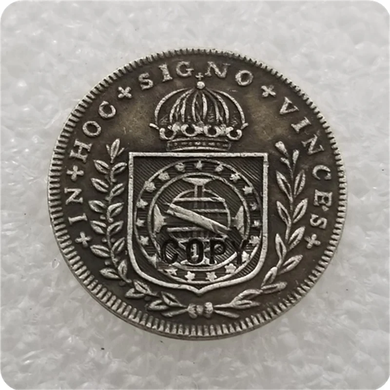 1824 Brazil 80 Reis COIN COPY | Дом и сад