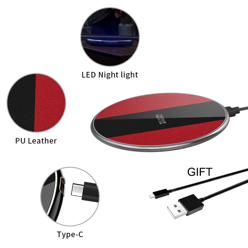 NILLKIN 15W Fast Wireless Charger For iPhone XS Max/XS/8 For Samsung S9/Note 8/S8 Mi Mix 3 2S For Huawei Mate 20/Mate 20 Pro/RS