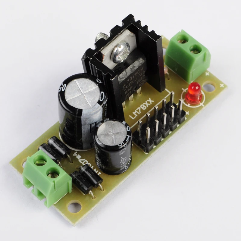 L7812 Шаг вниз 14 5 В 35 до 12 понижающий преобразователь DIY Kit Питание модуль