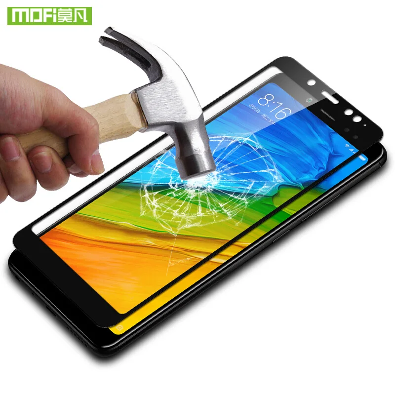 Mofi для Xiaomi redmi Note 5 Pro защита экрана Закаленное стекло пленка крышка 3D изогнутая 9H
