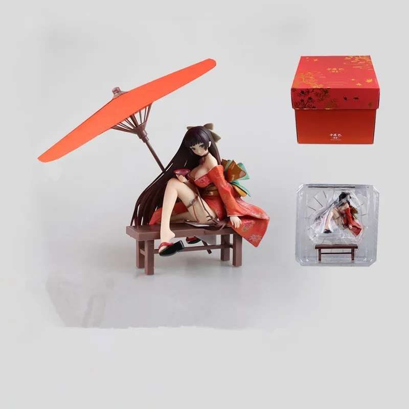 Anime Native Tony Geisha sakuran Invitation kimono Nakahara Tomoe 1/7 Scale Sexy Painted PVC Action Figure Model Toy | Игрушки и хобби