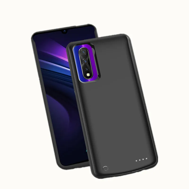 ZKFYS силиконовый ударопрочный чехол с внешним аккумулятором для VIVO IQOO Neo на 6500 мАч