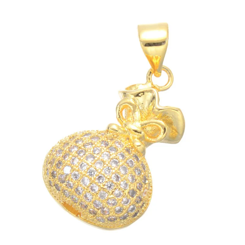 Модные ювелирные изделия с микрозакрепкой блестящий циркон цепочка для денег