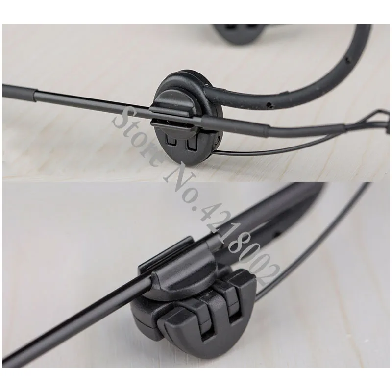 Черная гарнитура головной убор микрофон для Sennheiser EW SK 100 300 500 G1 G2 G3 Беспроводная