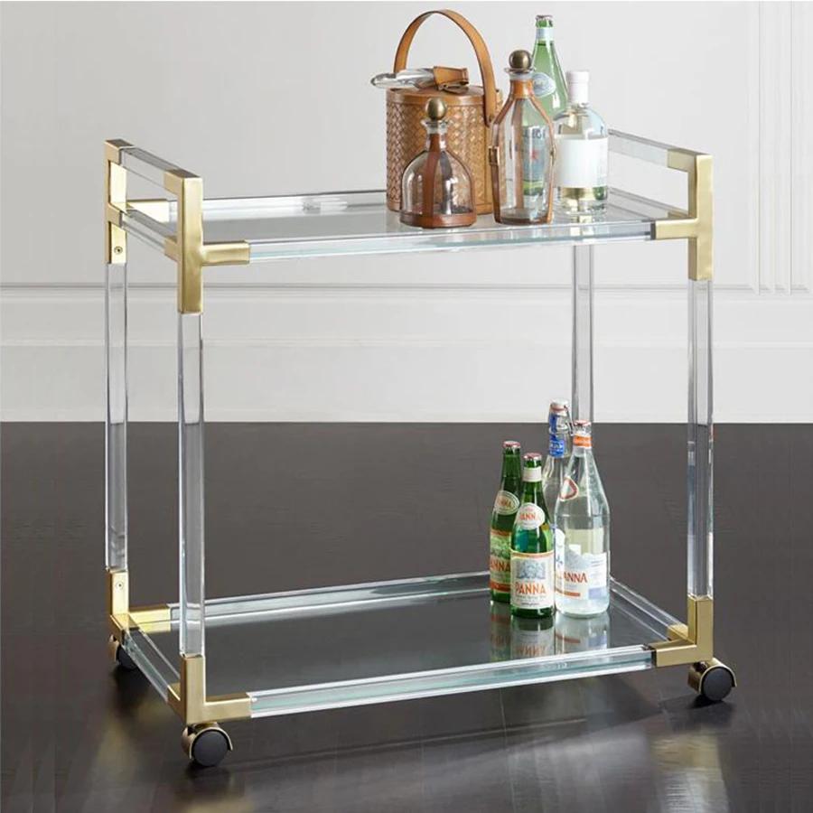 Прозрачный дизайн Yakley Bar cart в современном популярном модном отеле|Кухонные