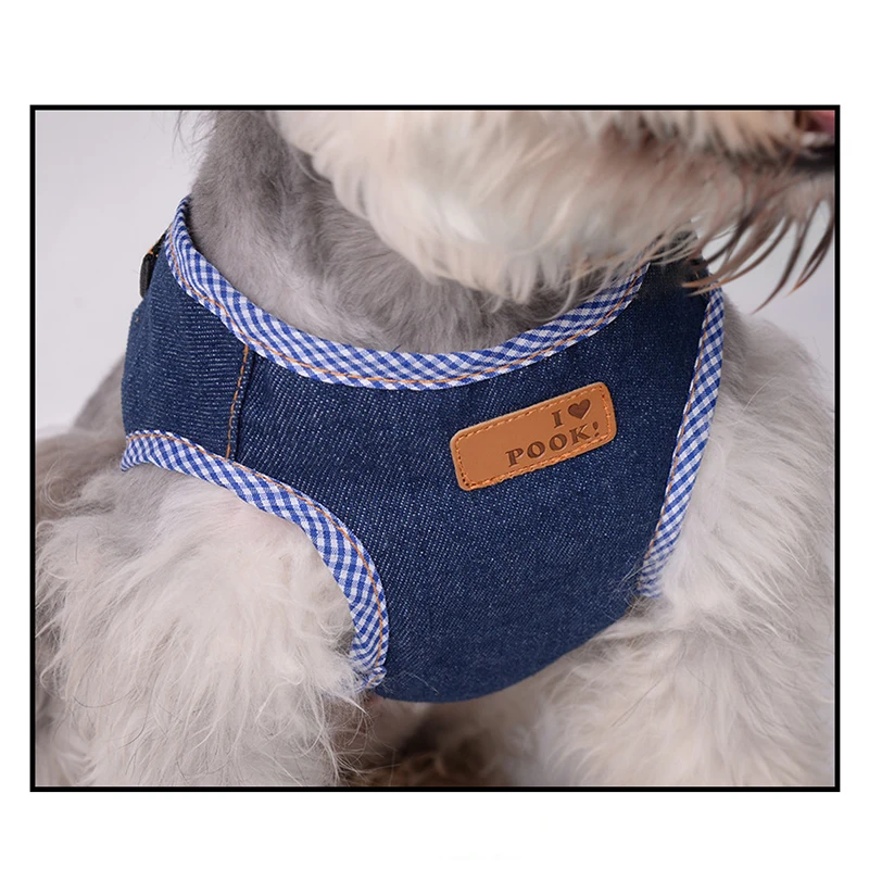 RFWCAK Новый Дизайн Pet Supplie Мода щенок грудь обратно ковбой тяги Набор Собака Грудь
