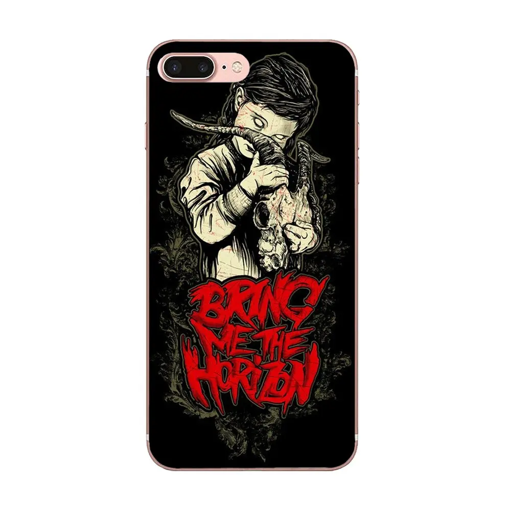 Мягкий чехол для телефона Bring Me The Horizon Samsung Galaxy Note 5 8 9 S3 S4 S5 S6 S7 S8 S9 S10 mini Edge Plus